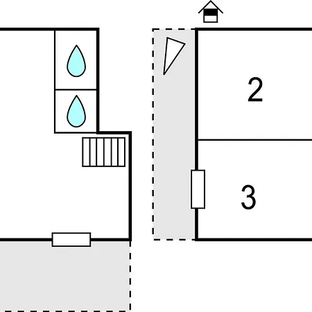 2 Bedroom Awesome In Tendon